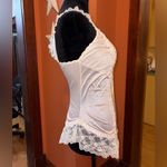 Vintage 50’s lingerie top White Size L Photo 3