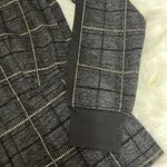 NWOT European EsQualo Knit Blazer, Black & Tan with Rhinestone Details C14 Size M Photo 4