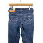 Faded Glory  Womens Midrise Bootcut Jeans Size 4 Dark Blue Denim Slim Fit Photo 4