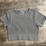 Garage  crop Ribbed Women's Top Photo 0