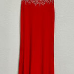 Dancing Queen  Cherry Red Sequin Maxi Dress Size XS Photo 0