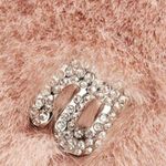 Alexander Wang Scrunchie crystal-embellished faux fur tote Photo 1