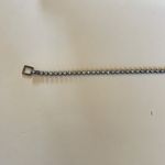 Tacoa Vintage Silver Faux Diamond Tennis Bracelet Photo 4