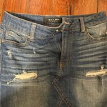Wax Jean  women’s Distressed Blue Jean skirt Photo 0