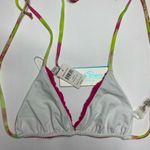 Beach Bunny  Panama Animal Triangle Bikini Top NWT Photo 5