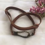 Chico's Chico’s Brown Italian Leather Belt M/L Photo 0