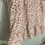 CAbi  leopard printed tiered dress large Photo 1