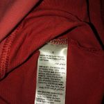 Chico's zenergy, tunic or dress, size 0, v neck, flowy, brick color, pit to pit measurement is 17, length is 28 Photo 3