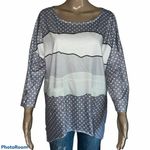 Miss Look Wavy stripes and polka dots top Photo 1