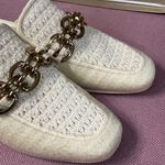 Dolce Vita Solina Loafers in Ivory 6 with box Womens Slides Mules Shoes Gold Photo 6
