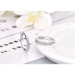 Boutique Huggie‎ Hoop Earrings | 925 Sterling Silver Photo 14