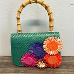 Haute Hippie  | Ratan Floral HandBag w/ Crossbody Stap Photo 0