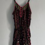 Geometric Tribal Shorts Romper Multiple Photo 0