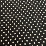 Lila Rose Black with White Polka Dot Pull On Stretchy Pants Size 6 Photo 6