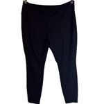 J.Jill Wearever Pull On Black Trouser Pants Size Large Officewear Comfy‎ Elastic Black Photo 2
