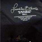 frankie's bikinis Frankie's Bikini Shea Ribbed Black Bottom nwt Photo 3