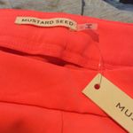 Mustard Seed New NWT Medium M Neon Pink skater ruffled skirt Photo 4