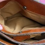 Patricia Nash Rienzo Top Handle Satchel Tan Leather Handbag Brown Photo 15