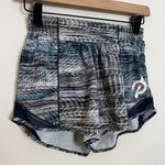 Lululemon - Hotty Hot Short Long 4" Peloton Digital Oasis Grey Multi True Navy Photo 3