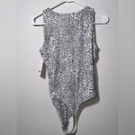 Bar III NWT Animal Print Thing Bodysuit - medium Photo 1
