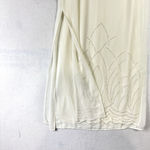 Vintage JR Nites Maxi Skirt Beaded Sz 12 Ivory Church Fairy Grunge Cocktail Photo 4