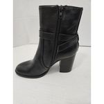 Unisa  Womens Black Ankle Boots Unledger Size 8 Zip Sides Photo 2