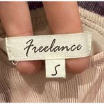 Anthropologie FREELANCE Fringe Purple Cream Mini Dress Photo 3