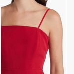 Sam Edelman Feather hem sheath Red Wine Dress NWT $158 Valentines Lady in red 6 Photo 3