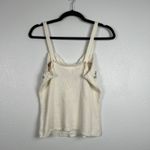 LC Lauren Conrad Lauren Conrad Women's Knit Tank Top Cream Sz XS Photo 5