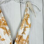 Maaji NWOT Nacar Faena Metallic Reversible One-Piece Swimsuit Sz XS Beige Photo 4