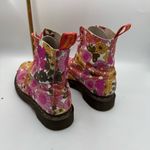 Dr. Martens 🌺🌸 RARE  Pascal‎ Vintage Pink Daisy Flower Power Boots 🌸🌺 Photo 4