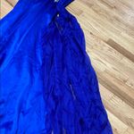 Custom Made Elegant Blue Maxi Dress Photo 1