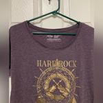 Hard Rock Cafe Hard Rock Heather Purple San Jose, Costa Rica Gold Graphic Short Sleeve Shirt Photo 4