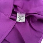Haute Monde Vibrant Purple Peplum Style Blouse Photo 10