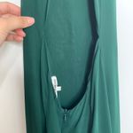 Reformation Emerald Green High Neck Cutout Maxi Gown Dress Womens Size 0 Photo 10