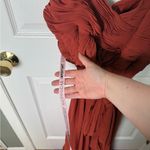 Mac Duggal Flowy Faux Wrap Jumpsuit Cinnamon L Photo 2