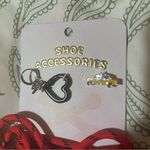Anthropologie Shoe Charms and Laces Accessories Set Red OS Photo 5