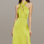 Amur  Strappy Gown- Lily Pad Photo 0