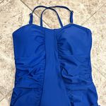 Cabana Life Blue Ruched One Piece Swimsuit Photo 2