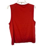Fabletics Coral Red Pink Sleeveless Athletic Athleisure Workout Tank Top large Photo 1