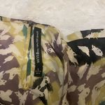 W118 By Walter Baker  multi color vibrant short sleeve blouse top shirt womans L Photo 3