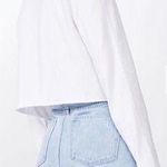 Cotton On Light Wash Distressed Denim Skirt Sz 2 Photo 1