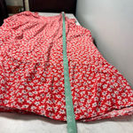 Old Navy Women's  Cami Dress Size XXL Red Ditsy Daisy Floral Photo 7