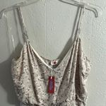 Cream Chemise with Ruffled Neckline and Flounced Hem Size 3X Photo 2