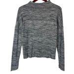 Nation Ltd  Womens Size Large Long Sleeve Shirt Top Knit Gray Space Dye Photo 0