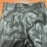 BLANK NYC Need You Tonight - Leather Five-Pocket High-Rise Pants size 27 Photo 12