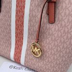 Michael Kors Jet Set Travel Medium Carryall Tote -Sherbert Multi Photo 10
