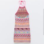 ZARA NEW  × Disney Mickey Mouse
Bodycon Knit Halter Jacquard Mini Dress Photo 2