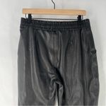 Spanx  Faux Leather-Like Jogger Elastic Waist‎ Pull On Relaxed Fit Casual Size XL Photo 9