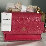 Coach Mini Klare Embossed Crossbody Bag Photo 0